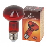 Лампа инфракрасная ЭРА ИКЗК R63 60W 230V Е27 для обогрева животных