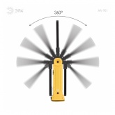 Фонарь светодиодный ЭРА Рабочий Практик AA-901 многофункциональный СОВ+LED 3W магнит, крючок, клипса
