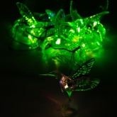 Садовая гирлянда ЭРА ERASF22-26 Колибри на солнечной батарее 10 прозрачных фигурок, 3.8 метра IP44