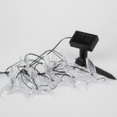 Садовая гирлянда ЭРА ERASF22-26 Колибри на солнечной батарее 10 прозрачных фигурок, 3.8 метра IP44