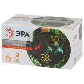 Садовая гирлянда ЭРА ERASF22-26 Колибри на солнечной батарее 10 прозрачных фигурок, 3.8 метра IP44