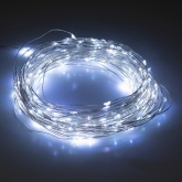 Садовая гирлянда ЭРА ERASF22-17 Нить на солнечной батарее, холодный свет 200 microLED 21,9м IP44