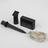 Садовая гирлянда ЭРА ERASF22-18 Нить на солнечной батарее теплый свет 200 microLED 21,9м IP44