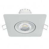 Светильник светодиодный Gauss Downlight 6W 2700К 230V 500Lm квадрат белый 90х90х56 65х65 IP20