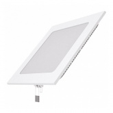 Светильник встраиваемый Gauss Glass квадрат 18W 4000K 1480lm L200 l-155 h30 декорат стекло IP20 LED