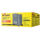 Стабилизатор напряжения настенный Navigator NVR-RW1-3000 3000ВА 61 778