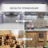 Светильник светодиодный ЭРА SPP-201-0-65K-036 36W 6500K 3420Lm IP65 L1200mm линейный, матовый