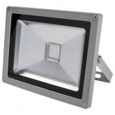 Прожектор светодиодный JazzWay PFL-20W 220V RGB-RC с пультом ДУ IP65 серый корпус