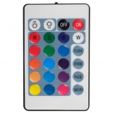 Прожектор светодиодный JazzWay PFL-20W 220V RGB-RC с пультом ДУ IP65 серый корпус