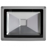 Прожектор светодиодный JazzWay PFL-20W 220V RGB-RC с пультом ДУ IP65 серый корпус