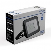 Прожектор светодиодный Feron LL-902 20W 220V зеленый IP65 черный корпус 2835SMD