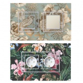 Одноклавишный выключатель с установкой персонального изображения SE AtlasDesign 10A Art