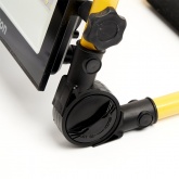 Прожектор светодиодный Feron LL-515 переносной 70W 6400K 6300Lm IP65, корпус алюминий, черный-желтый