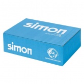 Люк Simon в фальшп SF610-14 на 6 S-модулей (12 модулей 45х45мм) 210х300мм глубина 90-120мм графит