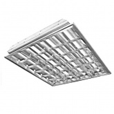 Светильник встраиваемый ЛВО под LED лампу 600mm G13 растровый (аналог 4х18) 595х595х80