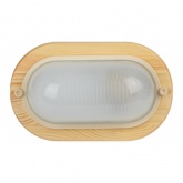 Светильник для бани ЭРА НБО 04-60-011 Клен Кантри дерево/стекло, под лампу 60W с цоколем Е27 207092