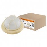 Светильник TDM НПБ1102 сосна круг с реш. 100Вт IP54