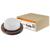 Светильник TDM НПБ1301 венге круг 60Вт IP54