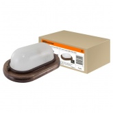 Светильник TDM НПБ1401 венге овал 60Вт IP54