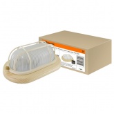 Светильник TDM НПБ1402 сосна овал с реш. 60Вт IP54