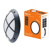 Светильник TDM НБУ 05-60-003 Альтан 2 черный с решеткой IP64