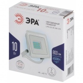 Прожектор светодиодный ЭРА LPR-023-W-65K-010 10W 6500K 800Lm IP65 белый