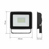 Прожектор светодиодный ЭРА LPR-023-0-40K-030 30W 4000K 2400Lm IP65