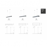 Светильник светодиодный Geometria ЭРА Block SPO-111-W-40K-060 60W 4000K 7200Lm IP40 1200x300x60