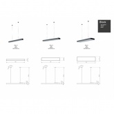 Светильник светодиодный Geometria ЭРА Block SPO-111-B-40K-060 60W 4000K 7200Lm IP40 1200x300x60