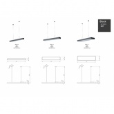 Светильник светодиодный Geometria ЭРА Block SPO-112-W-40K-040 40W 4200K 4500Lm IP40 1200x200x60