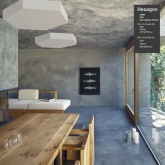 Светильник светодиодный Geometria ЭРА Hexagon SPO-121-W-40K-038 38W 4000K 4000Lm IP40 600x600x80