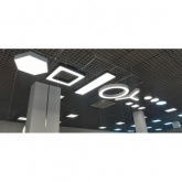 Светильник светодиодный Geometria ЭРА Hexagon SPO-121-W-40K-038 38W 4000K 4000Lm IP40 600x600x80