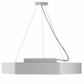 Светильник светодиодный Geometria ЭРА Hexagon SPO-124-W-40K-051 51W 4000K 3900Lm IP40 800x800x80