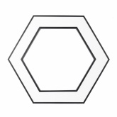 Светильник светодиодный Geometria ЭРА Hexagon SPO-124-B-40K-051 51W 4000K 3900Lm IP40 800x800x80