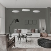 Светильник светодиодный Geometria ЭРА Ring SPO-131-W-40K-045 45W 4000K 4000Lm IP40 600x600x80 белый