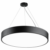 Светильник светодиодный Geometria ЭРА Ring SPO-131-B-40K-045 45W 4000K 4000Lm IP40 600x600x80 черный