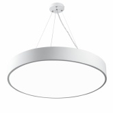 Светильник светодиодный Geometria ЭРА Ring SPO-132-W-40K-088 88W 4200K 6000Lm IP40 800x800x80 белый