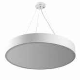 Светильник светодиодный Geometria ЭРА Ring SPO-132-W-40K-088 88W 4200K 6000Lm IP40 800x800x80 белый