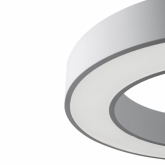 Светильник светодиодный Geometria ЭРА Ring SPO-133-W-40K-045 45W 4000K 3200Lm IP40 600x600x80 белый