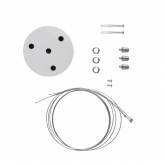 Светильник светодиодный Geometria ЭРА Ring SPO-133-W-40K-045 45W 4000K 3200Lm IP40 600x600x80 белый