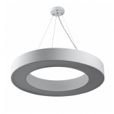 Светильник светодиодный Geometria ЭРА Ring SPO-133-W-40K-045 45W 4000K 3200Lm IP40 600x600x80 белый