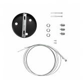 Светильник светодиодный Geometria ЭРА Ring SPO-133-B-40K-045 45W 4000K 3200Lm IP40 600x600x80 черный