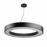 Светильник светодиодный Geometria ЭРА Ring SPO-133-B-40K-045 45W 4000K 3200Lm IP40 600x600x80 черный