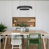 Светильник светодиодный Geometria ЭРА Ring SPO-133-B-40K-045 45W 4000K 3200Lm IP40 600x600x80 черный