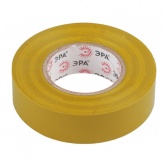 Изолента ПВХ ЭРА 15мм х 20м желтая
