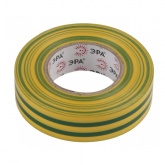 Изолента ПВХ ЭРА 15мм х 20м желто-зеленая