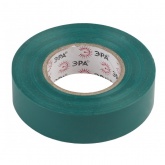 Изолента ПВХ ЭРА 15мм х 20м зеленая