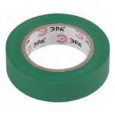 Изолента ПВХ ЭРА 15мм х 10м зеленая