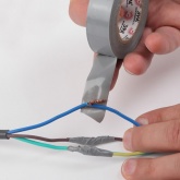 Изолента ПВХ ЭРА 19мм х 20м серая