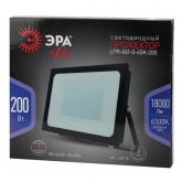 Прожектор светодиодный ЭРА LPR-061-0-65K-200 200W 6500K 18000Lm IP65